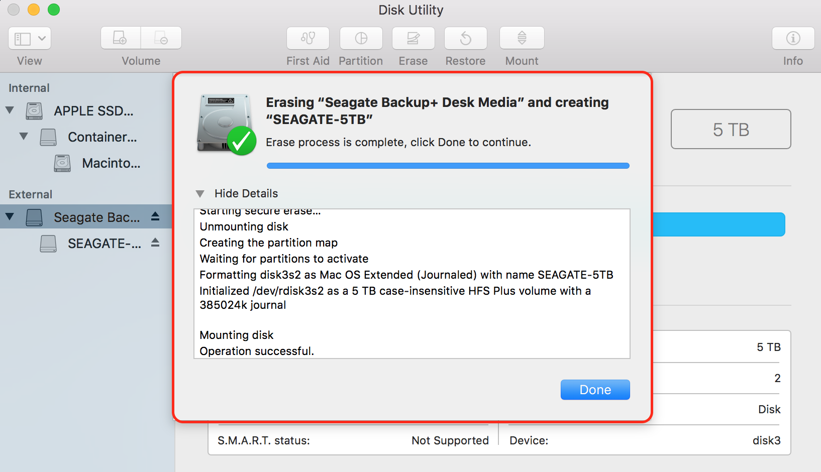 format my seagate for mac